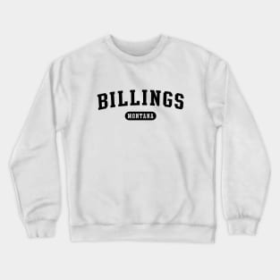 Billings, MT Crewneck Sweatshirt